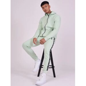 Project X Paris Bas de jogging basic zip logo - Couleur - Vert d'eau, Taille - S