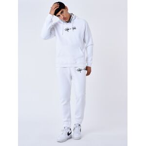 Project X Paris Bas de Jogging Ceinture elastique tricoter logote - Couleur - Blanc, Taille - XL