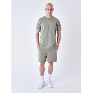 Project X Paris Short a details tisse labyrinthe - Couleur - Olive, Taille - M