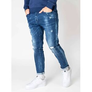 Project X Paris Jean slim delave - Couleur - Bleu, Taille - 29