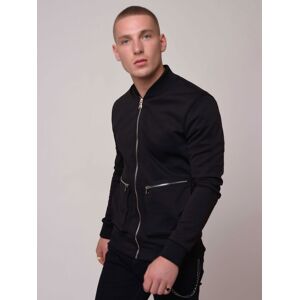 Project X Paris Veste col teddy avec maxi poche zippee - Couleur - Noir, Taille - S