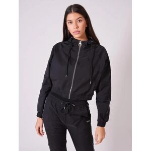 Project X Paris Veste oversize elastiquee reflechissante avec piping - Couleur - Noir, Taille - S