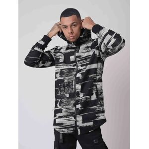 Project X Paris Veste longue motif graphique noir et blanc - Couleur - Noir, Taille - S