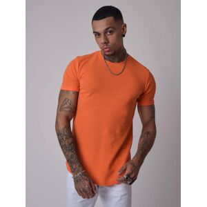 Project X Paris Tee-shirt basic chine - Couleur - Orange, Taille - XS