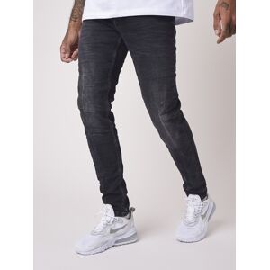 Project X Paris Jean Skinny basic legerement delave - Couleur - Noir, Taille - 31