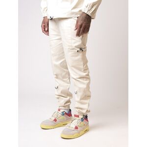 Project X Paris Pantalon style cargo elastique - Couleur - Ivoire, Taille - M