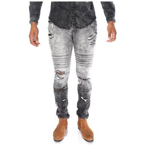 Project X Paris Jeans delave slim 88169937 - Couleur - Gris clair, Taille - 30