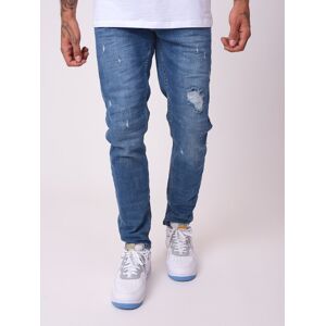 Project X Paris Jean droit use - Couleur - Bleu, Taille - 31