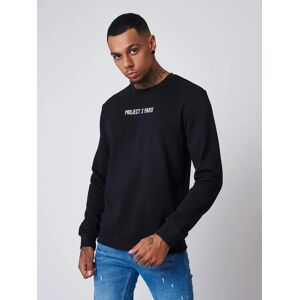 Project X Paris Sweat broderie logo basic - Couleur - Noir, Taille - S