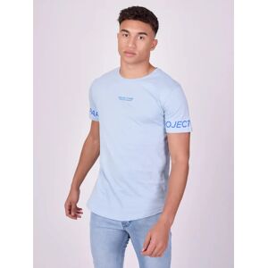 Project X Paris Tee-shirt logo manches - Couleur - Bleu Ciel, Taille - M