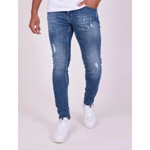 Project X Paris Jean skinny use blanchi - Couleur - Bleu, Taille - 31