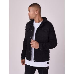 Project X Paris Blouson en denim doublure effet laineux - Couleur - Noir, Taille - XL