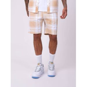 Project X Paris Short a carreaux - Couleur - Beige, Taille - S