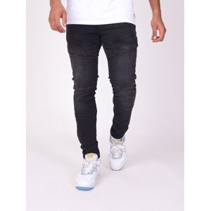 Project X Paris Jean slim basic effet couture - Couleur - Noir, Taille - 34