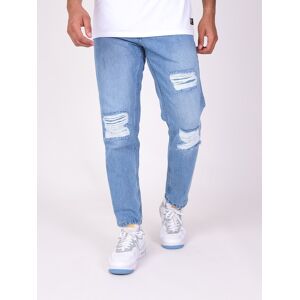 Project X Paris Jean relaxed fit a trous - Couleur - Bleu, Taille - 30