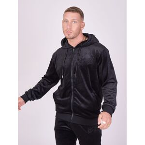 Project X Paris Veste a capuche velvet logo - Couleur - Noir, Taille - XS