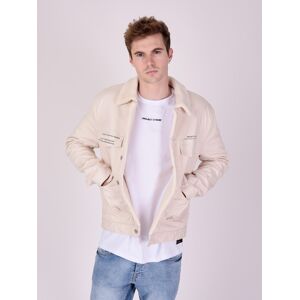 Project X Paris Blouson col et doublure effet laine - Couleur - Ivoire, Taille - XL