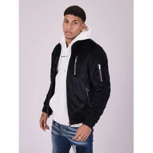 Project X Paris Bomber en Velours - Couleur - Noir, Taille - S