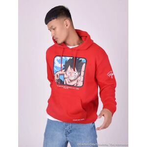 Project X Paris Hoodie One Piece Luffy - Couleur - Rouge, Taille - XL