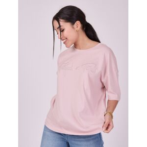 Project X Paris Tee-shirt basic ample logo - Couleur - Rose poudre, Taille - XS