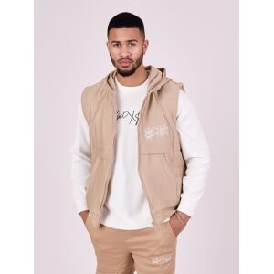 Project X Paris Gilet sans manche basic - Couleur - Beige, Taille - M