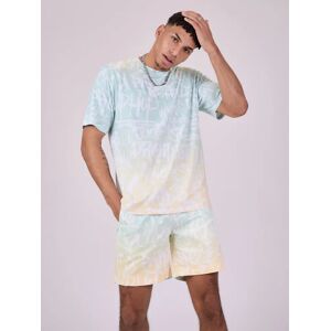 Project X Paris Short graffiti degrade - Couleur - Vert d'eau, Taille - L