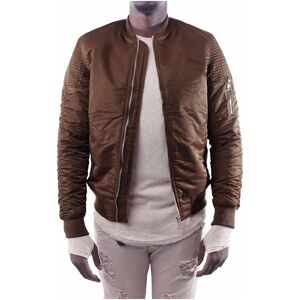 Project X Paris Veste Bomber zippee type Biker - Couleur - Marron, Taille - S