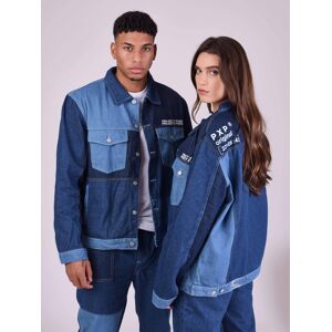 Project X Paris Blouson empiecements denim - Couleur - Bleu, Taille - M