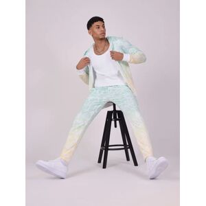 Project X Paris Pantalon graffiti degrade - Couleur - Vert d'eau, Taille - M