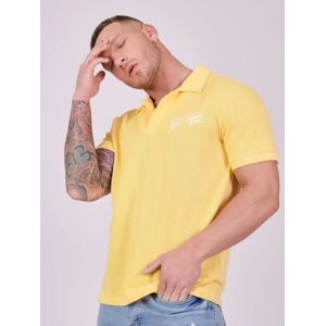 Project X Paris Polo soft style maille - Couleur - Jaune, Taille - L