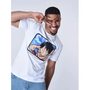 Project X Paris Tee-shirt One Piece Luffy - Couleur - Blanc, Taille - L