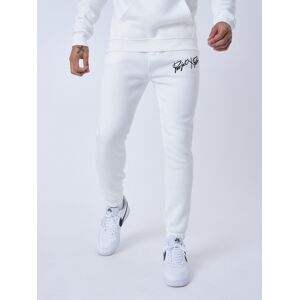 Project X Paris Bas de Jogging basic full logo broderie - Couleur - Blanc, Taille - L