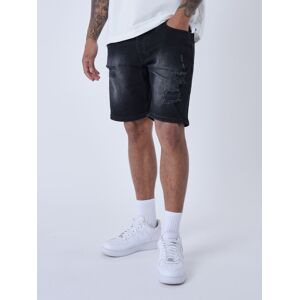 Project X Paris Short en jean effet dechire - Couleur - Noir, Taille - 32