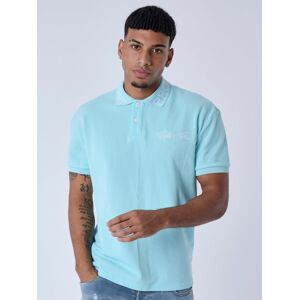 Project X Paris Basic Logo Polo - Couleur - Cyan, Taille - M