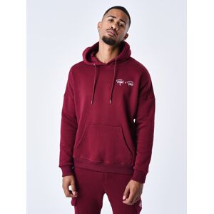 Project X Paris Sweat a Capuche badge Signature - Couleur - Bordeaux, Taille - S