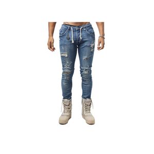 Project X Paris Jogg Jeans effet destroy 88169959 - Couleur - Bleu, Taille - 31