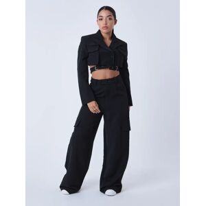 Project X Paris Pantalon tailleur style cargo - Couleur - Noir, Taille - XS