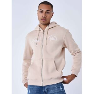 Veste zippee Essentials Project X Paris - Couleur - Beige, Taille - XL