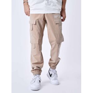 Project X Paris Pantalon cargo en serge - Couleur - Beige, Taille - XL