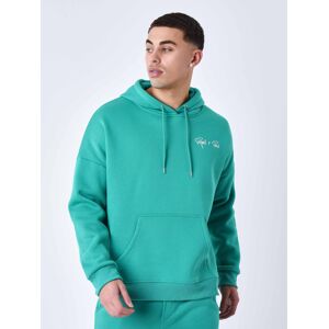 Project X Paris Sweat a Capuche badge Signature Couleur Vert Taille XL