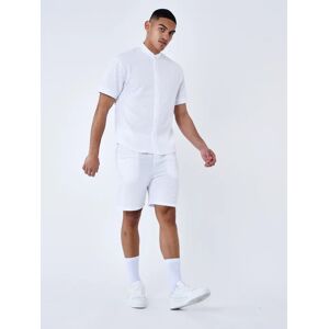 Project X Paris Short Seersucker - Couleur - Blanc, Taille - M