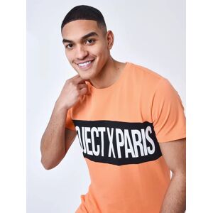 Project X Paris Tee shirt Project X Paris crew - Couleur - Orange, Taille - L