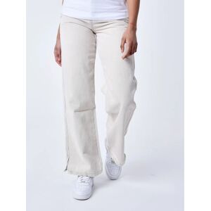 Project X Paris Jean basic ample Couleur Beige Taille 34