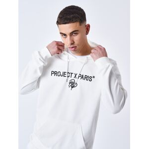 Project X Paris Sweat a capuche Basique - Couleur - Blanc, Taille - S