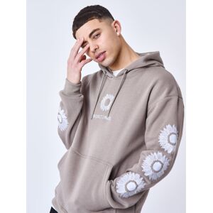 Project X Paris Sweat a Capuche Tournesol brode - Couleur - Taupe, Taille - S