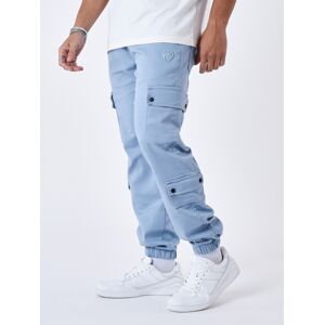 Project X Paris Cargo multi-poches avec serrage elastique - Couleur - Bleu Ciel, Taille - 36