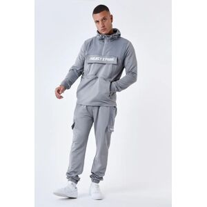 Project X Paris Bas de Jogging style Cargo uni - Couleur - Gris clair, Taille - S