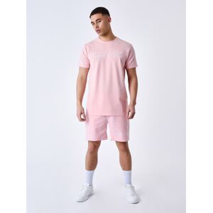 Project X Paris Tee-shirt basic broderie Essentials Project X Paris - Couleur - Rose, Taille - XS