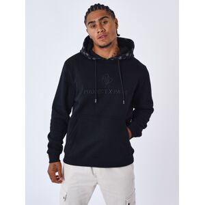 Project X Paris Sweat a capuche detail monogramme all over - Couleur - Noir, Taille - M