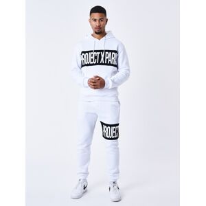 Sweat a Capuche Project X Paris crew - Couleur - Blanc, Taille - S